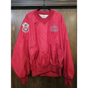 Vintage USSSA Illinois Jacket Pullover Mens‎ 3XL Baseball Umpire Windbreaker 90s